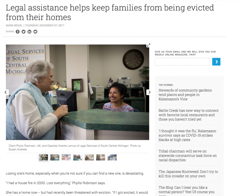 Eviction Diversion Program in Jackson County, MI Eviction Innovation