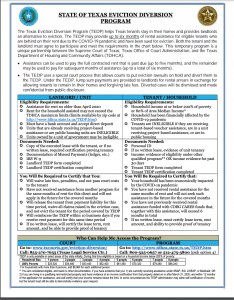 eviction statewide diversion