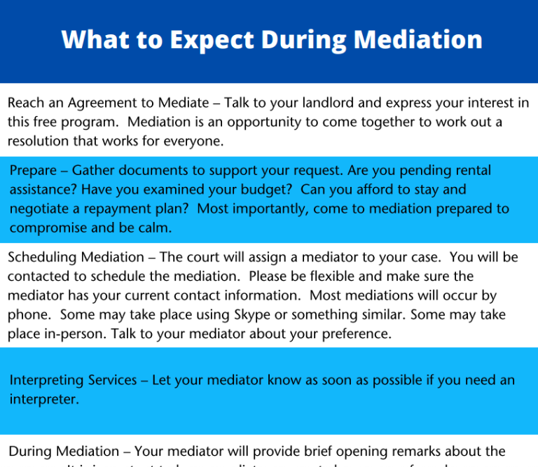 Eviction Mediation Program in Nevada Eviction Innovation