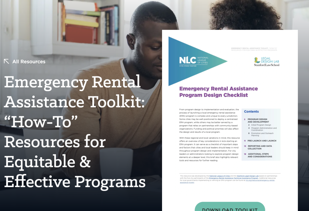 Emergency Rent Assistance How-To Toolkit – Eviction Innovation