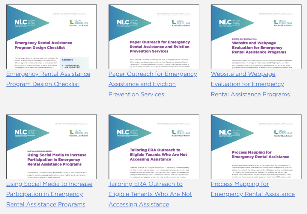 image overview of Emergency Rent Assistance toolkit