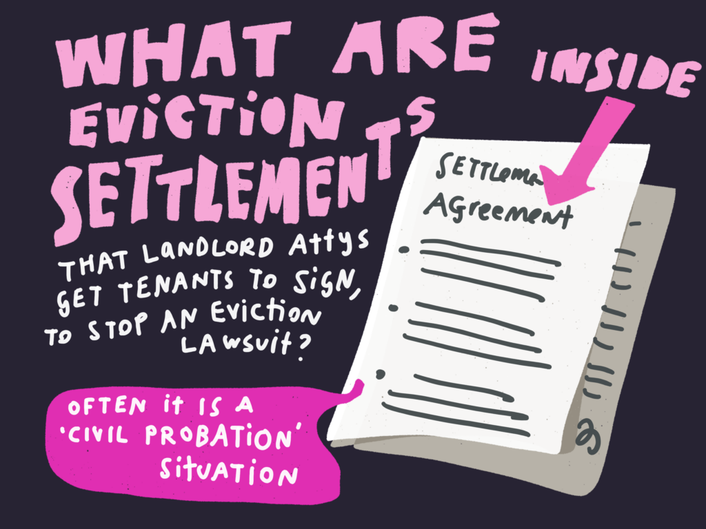 autómata Equipo Aplicar Eviction settlement terms that amount to civil probation – Eviction  Innovation