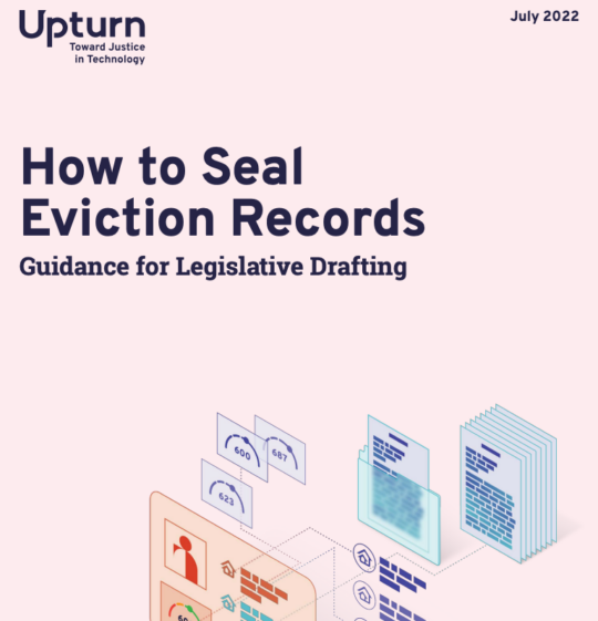 Sealing Eviction Records guide from Upturn Eviction Innovation
